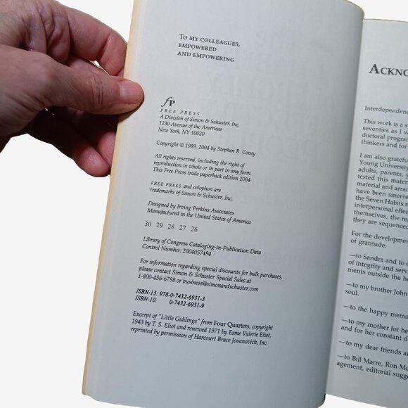 The 7 Habits of Highly Effective People : Powerful Lessons in Personal Change - Picture 4 of 4